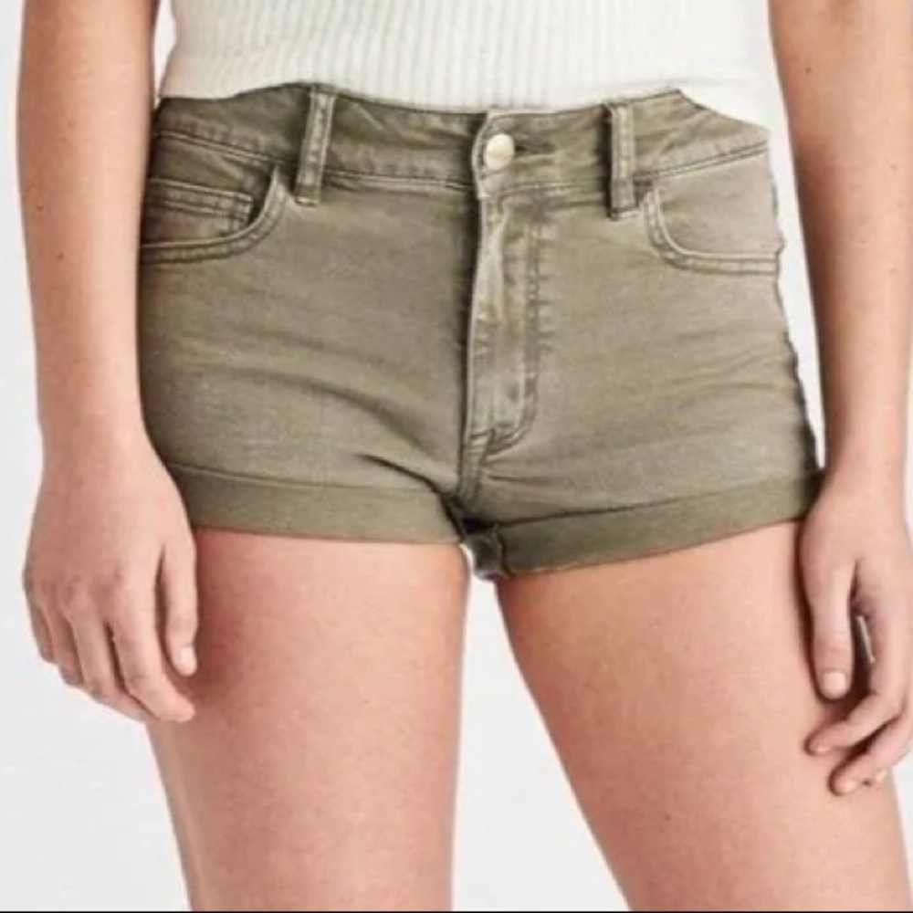 Olive Green Shorts